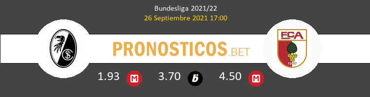 SC Freiburg vs FC Augsburg Pronostico (26 Sep 2021) 1