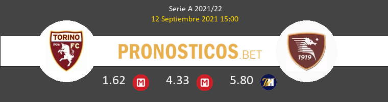 Torino vs Salernitana Pronostico (12 Sep 2021) 1