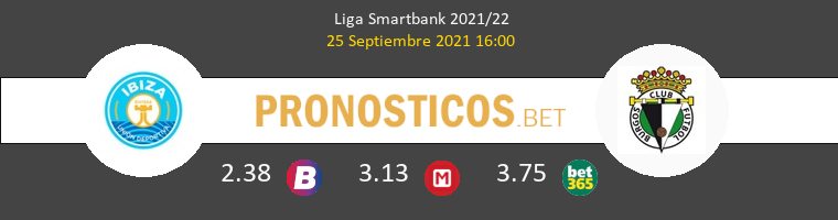 UD Ibiza vs Burgos Pronostico (25 Sep 2021) 1