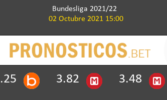 Wolfsburg vs B. Mönchengladbach Pronostico (2 Oct 2021) 1