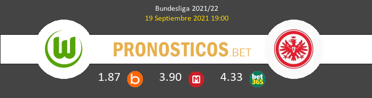 Wolfsburg vs Eintracht Frankfurt Pronostico (19 Sep 2021) 1
