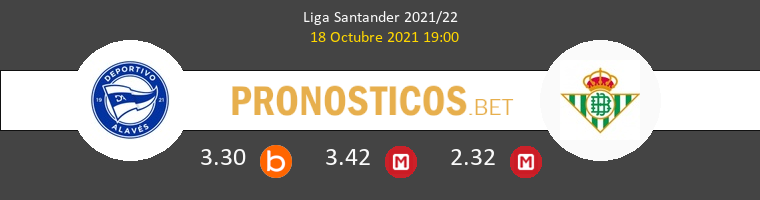 Alavés vs Real Betis Pronostico (18 Oct 2021) 1