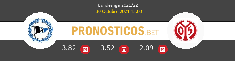 Arminia Bielefeld vs Mainz 05 Pronostico (30 Oct 2021) 1