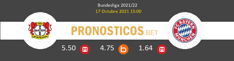 Leverkusen vs Bayern Munchen Pronostico (17 Oct 2021) 1