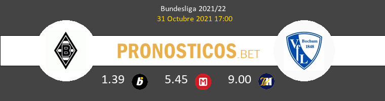 B. Mönchengladbach vs VfL Bochum Pronostico (31 Oct 2021) 1