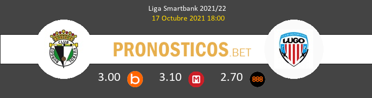 Burgos vs Lugo Pronostico (17 Oct 2021) 1