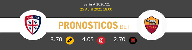Cagliari vs Roma Pronostico (27 Oct 2021) 1