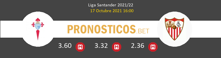 Celta vs Sevilla Pronostico (17 Oct 2021) 1