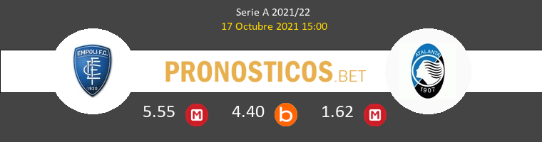 Empoli vs Atalanta Pronostico (17 Oct 2021) 1