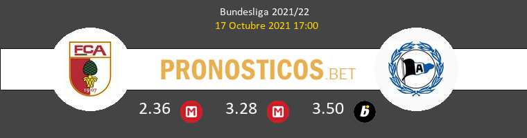 FC Augsburgo vs Arminia Bielefeld Pronostico (17 Oct 2021) 1