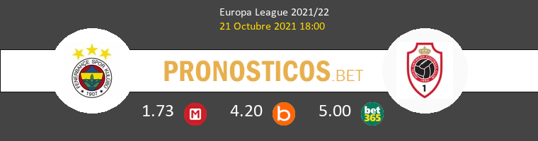 Fenerbahçe vs Antwerp Pronostico (21 Oct 2021) 1