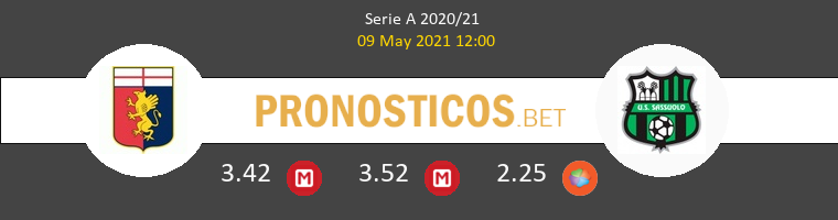 Genova vs Sassuolo Pronostico (17 Oct 2021) 1