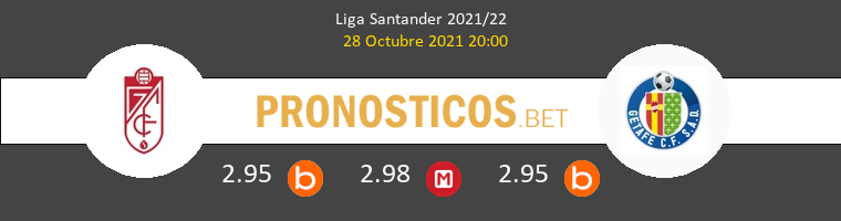Granada vs Getafe Pronostico (28 Oct 2021) 1