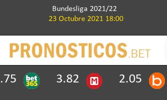 Hertha Berlin vs B. Mönchengladbach Pronostico (23 Oct 2021) 1