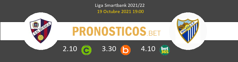 Huesca vs Málaga Pronostico (19 Oct 2021) 1