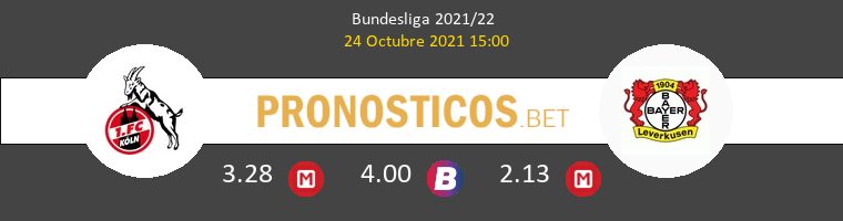 Koln vs Leverkusen Pronostico (24 Oct 2021) 1