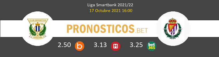 Leganés vs Real Valladolid Pronostico (17 Oct 2021) 1