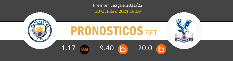 Manchester City vs Crystal Palace Pronostico (30 Oct 2021) 1