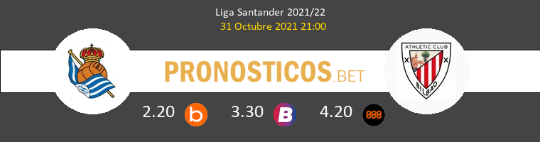 Real Sociedad vs Athletic de Bilbao Pronostico (31 Oct 2021) 1