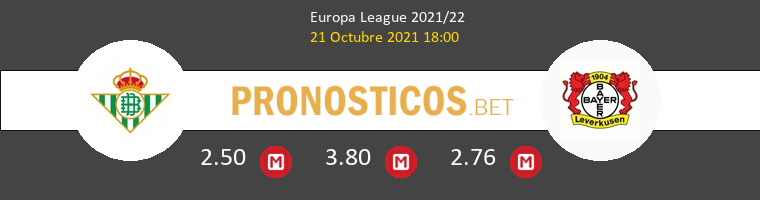 Real Betis vs Leverkusen Pronostico (21 Oct 2021) 1