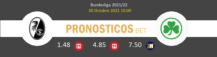 SC Freiburg vs Greuther Fürth Pronostico (30 Oct 2021) 1