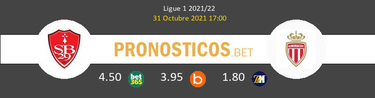 Stade Brestois vs Monaco Pronostico (31 Oct 2021) 1