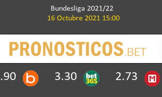 Union Berlin vs Wolfsburgo Pronostico (16 Oct 2021) 1