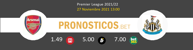 Arsenal vs Newcastle Pronostico (27 Nov 2021) 1