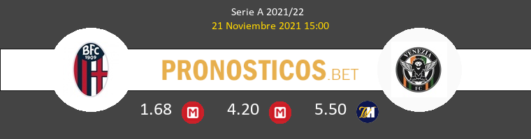 Bologna vs Venezia Pronostico (21 Nov 2021) 1