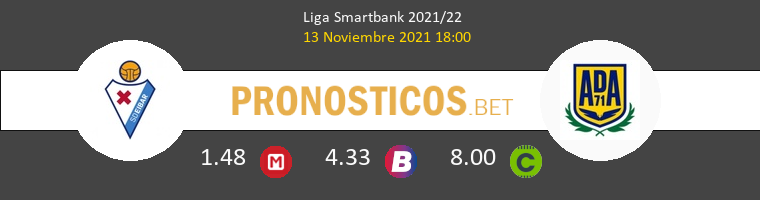 Eibar vs Alcorcón Pronostico (13 Nov 2021) 1