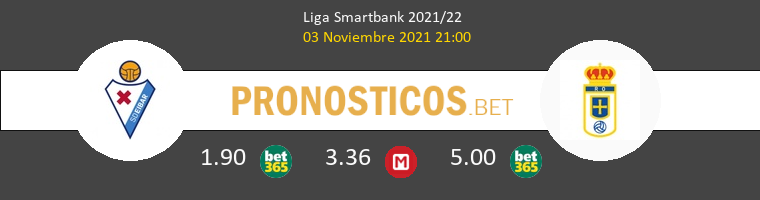 Eibar vs Real Oviedo Pronostico (3 Nov 2021) 1