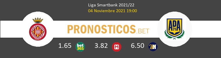 Girona vs Alcorcón Pronostico (4 Nov 2021) 1