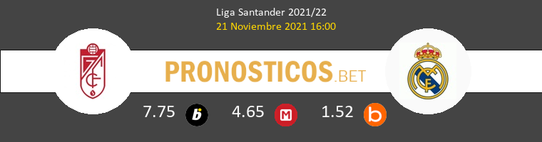 Granada vs Real Madrid Pronostico (21 Nov 2021) 1