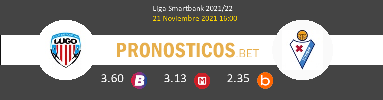 Lugo vs Eibar Pronostico (21 Nov 2021) 1