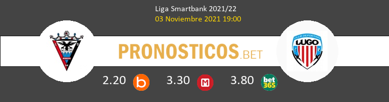Mirandés vs Lugo Pronostico (3 Nov 2021) 1