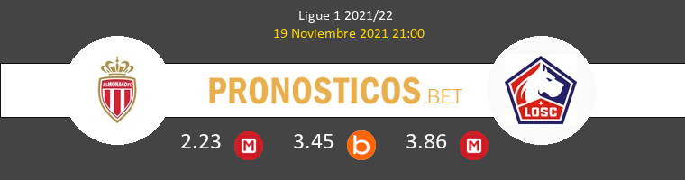 Monaco vs Lille Pronostico (19 Nov 2021) 1