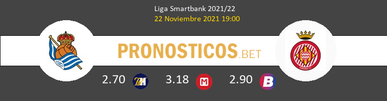 R. Sociedad B vs Girona Pronostico (22 Nov 2021) 1