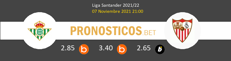 Real Betis vs Sevilla Pronostico (7 Nov 2021) 1