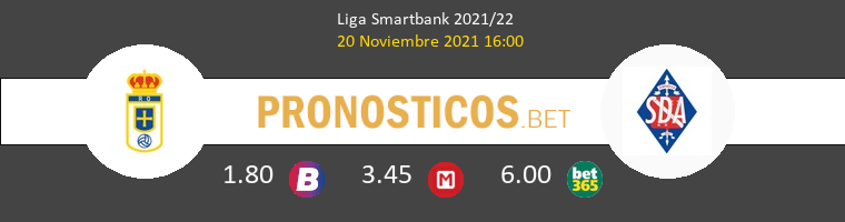 Real Oviedo vs SD Amorebieta Pronostico (20 Nov 2021) 1