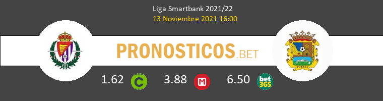 Real Valladolid vs Fuenlabrada Pronostico (13 Nov 2021) 1