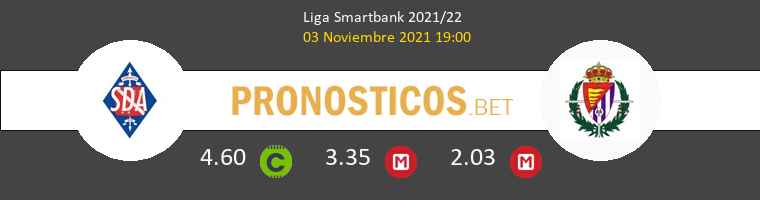 SD Amorebieta vs Real Valladolid Pronostico (3 Nov 2021) 1