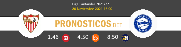 Sevilla vs Alavés Pronostico (20 Nov 2021) 1