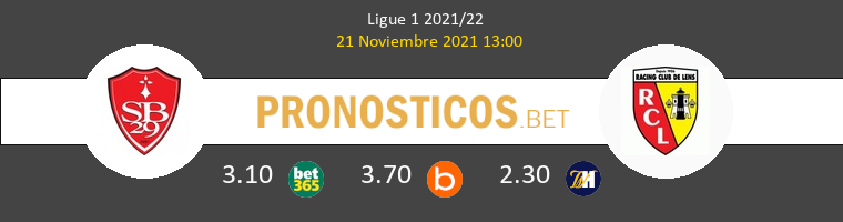 Stade Brestois vs Lens Pronostico (21 Nov 2021) 1