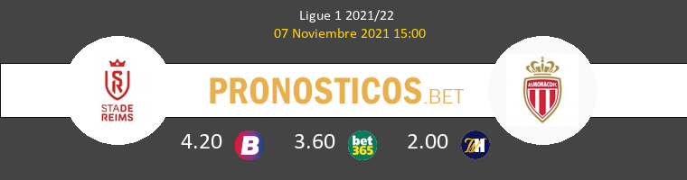 Stade de Reims vs Monaco Pronostico (7 Nov 2021) 1