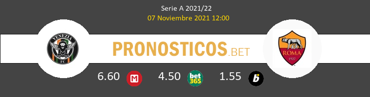 Venezia vs Roma Pronostico (7 Nov 2021) 1