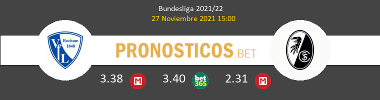 VfL Bochum vs SC Freiburg Pronostico (27 Nov 2021) 1