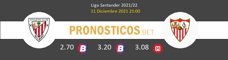 Athletic de Bilbao vs Sevilla Pronostico (11 Dic 2021) 1