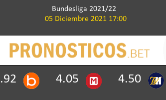 B. Mönchengladbach vs SC Freiburg Pronostico (5 Dic 2021) 1