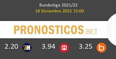 Hoffenheim vs B. Mönchengladbach Pronostico (18 Dic 2021) 5