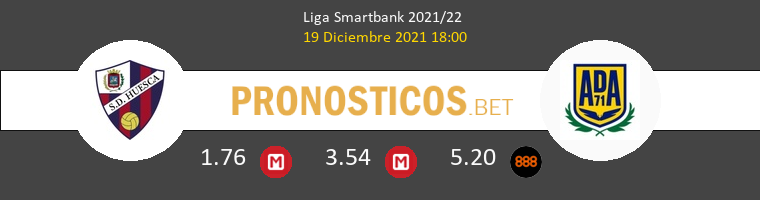 Huesca vs Alcorcón Pronostico (19 Dic 2021) 1